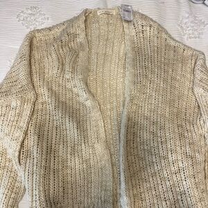 Cream knitted Cardigan